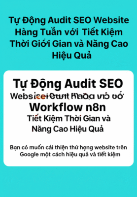 Tự Động Audit SEO Website Hàng Tuần với Workflow n8n: Tiết Kiệm Thời Gian và Nâng Cao Hiệu Quả