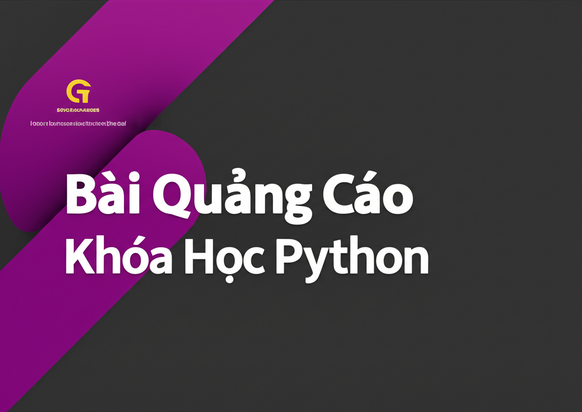 Bài Quảng Cáo Khóa Học Python