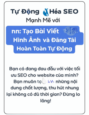 Tự Động Hóa SEO Mạnh Mẽ với n8n: Tạo Bài Viết, Hình Ảnh và Đăng Tải Hoàn Toàn Tự Động